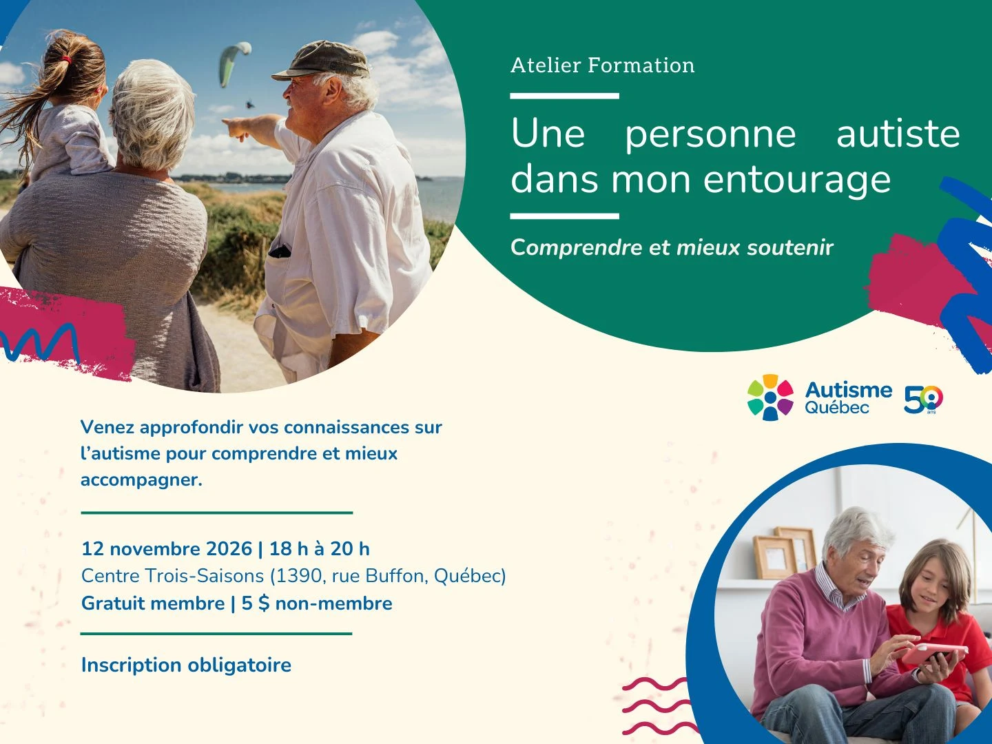 Une personne autiste dans mon entourage
